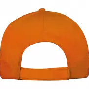 Czapka z daszkiem 5 paneli - pomarańczowy - adjustable