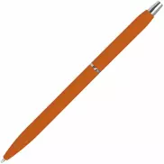 Długopis gumowany - pomarańczowy