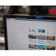Zaślepka na kamerę w laptopie - niebieski