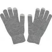 Rękawiczki zimowe do ekranów dotykowych - szary - one size