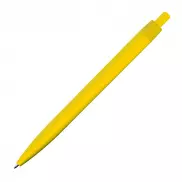 Długopis plastikowy - żółty