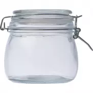 Szklany słoik 400 ml - przeźroczysty