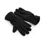 Rękawiczki polarowe z recyklingu - black