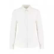 Bluzka Tailored Fit Oxford Stretch - white