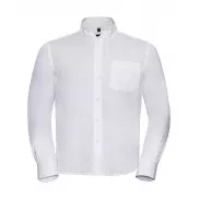 Koszula Twill z długimi rękawami - white