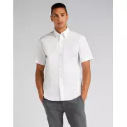 Koszula Premium Oxford SSL Tailored Fit - white
