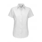 Bluzka Oxford z krótkimi rękawami - white
