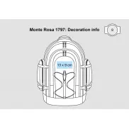 Klasyczny plecak podróżny Monte Rosa - dark grey/black/petrol