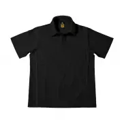 Koszulka polo z kieszonką CoolPower - black
