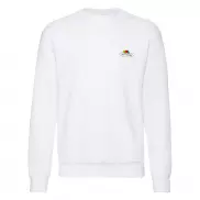 Bluza Vintage z logo Fruit (małe) - white