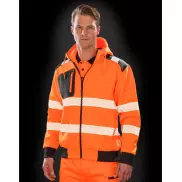 Bluza Safety Recycled z kapturem - fluorescent orange