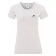 Damski Tshirt Vintage z logo Fruit (małe) - white