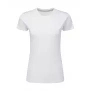 Damski T-shirt Signature Tagless Tee - white
