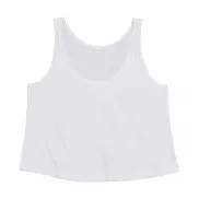 Damska koszulka Crop Vest - white