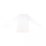 Damska koszulka Organic Sheila z długim rękawem - white