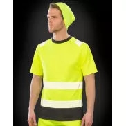 T-shirt ochronny z recyklingu - fluorescent orange
