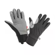 Zimowe rękawiczki Spiro - black/grey