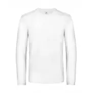 T-shirt #E190 z długim rękawem - white