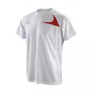 Koszulka sportowa Spiro Dash - white/red