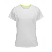 Damska koszulka Active 140 Raglan - white