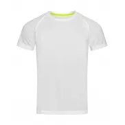 Koszulka męska Active 140 Raglan - white
