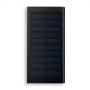 Solarny power bank 8000 mAh - czarny