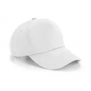 5 panelowa czapka Authentic - white