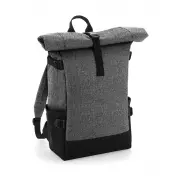 Plecak Block Roll-Top - grey marl/black