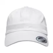 Niskoprofilowa czapka Cotton Twill - white