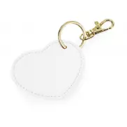 Zawieszka na klucze Boutique Heart - soft white