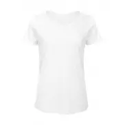 Organic Inspire Slub /damski T-shirt - chic pure white