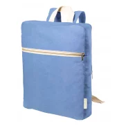 Plecak bawełniany - niebieski