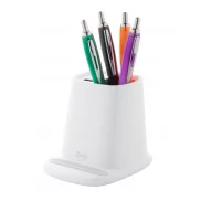 Wielofunkcyjny stojak na długopis - biały