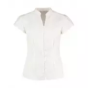 Bluzka Tailored Fit Mandarin<P/> - white