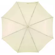 Automatyczny, wiatroodporny, składany parasol ORIANA, jasnobeżowy