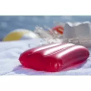 Poduszka plażowa - czerwony