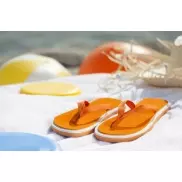 Klapki plażowe - pomarańcz