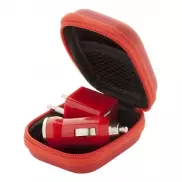 ładowarka USB - czerwony