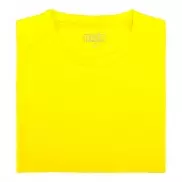 T-shirt sportowy - żółty fluorescencyjny - L