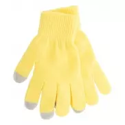 Rękawiczki do ekranów dotykowych - żółty