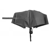 Automatyczny, wiatroodporny, kieszonkowy parasol BORA, szary