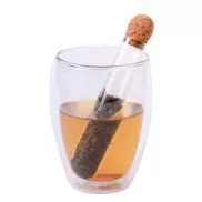 Zaparzacz do herbaty WHOLE FLAVOUR, brązowy, transparentny