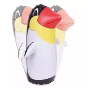 Dmuchany pingwin STAND UP, , biały, czarny
