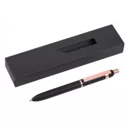 Metalowy długopis COPPER PEN, , czarny, miedź