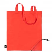 Składana torba na zakupy RPET - czerwony