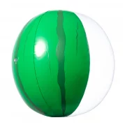Piłka plażowa (ø28 cm), arbuz - zielony