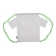 Personalizowany worek ze sznurkami dla dzieci - zielony