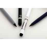 Bezatramentowy długopis dotykowy - biały
