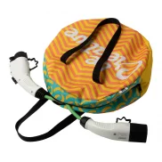 Personalizowana torba na kabel do ładowarki EV - czarny