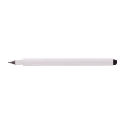 Długopis bezatramentowy z linijką - biały